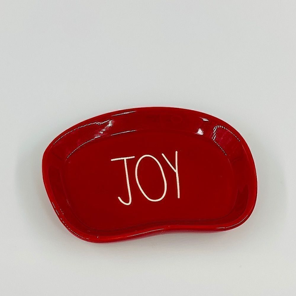 Rae Dunn Red Joy Soap Dish - Picture 6 of 6